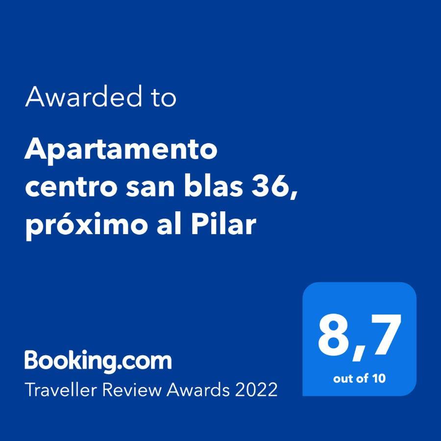 Apartamento Centro San Blas 36, Proximo Al Pilar Zaragoza Eksteriør billede